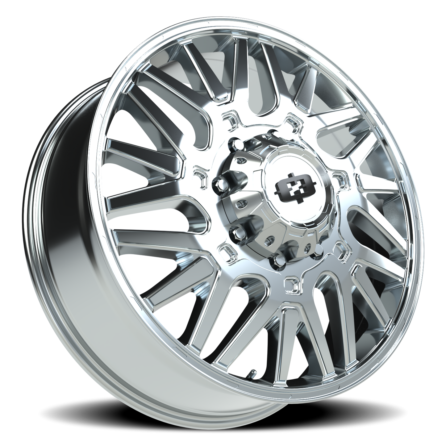 Vision Frnt 24X8.25 Chrome Wheel