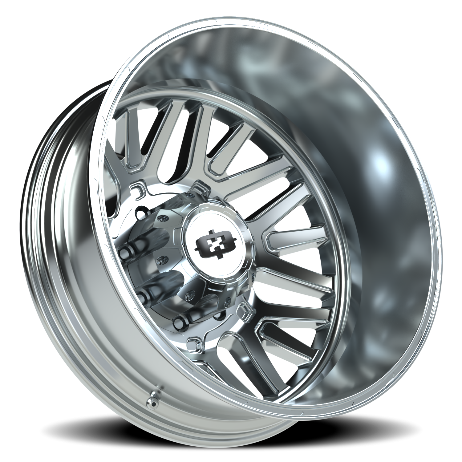 Vision Rear 24X8.25 Chrome Wheel