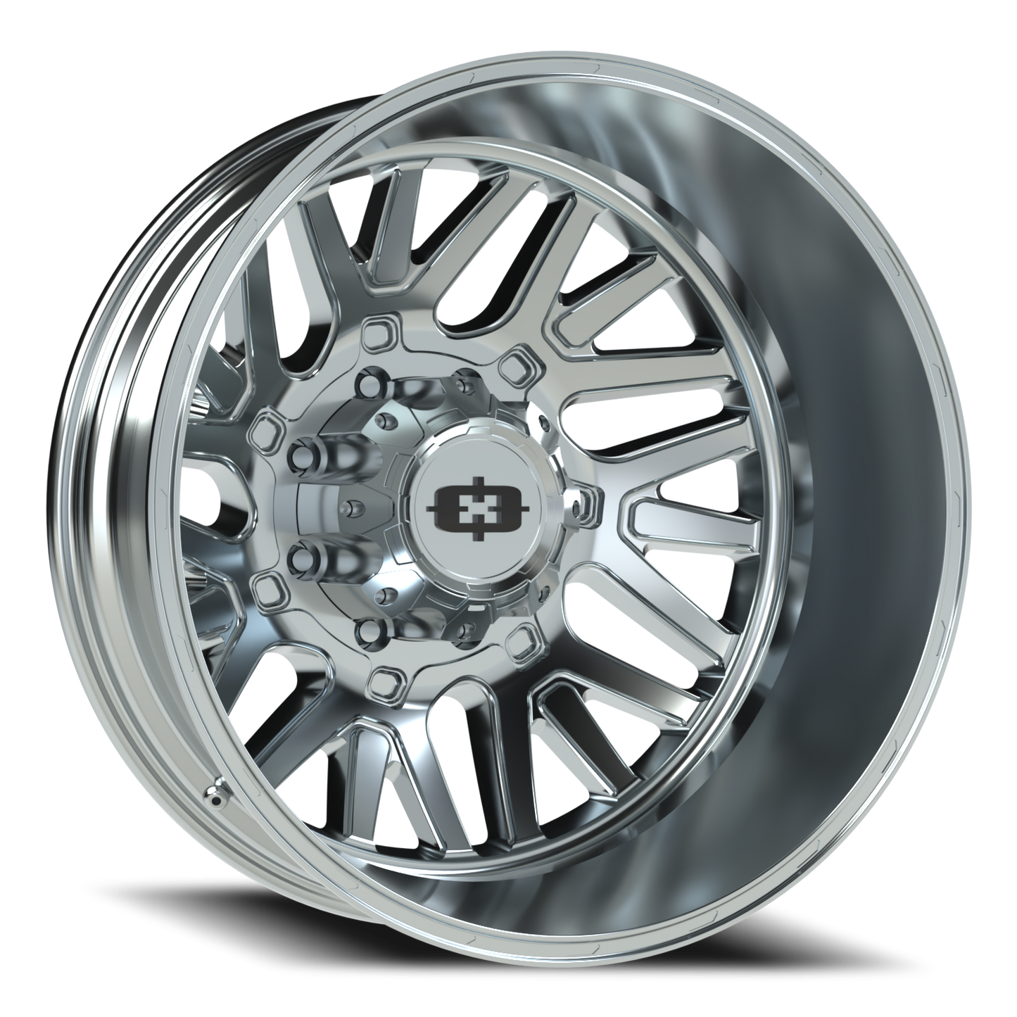 Vision Frnt 24X8.25 Chrome Wheel
