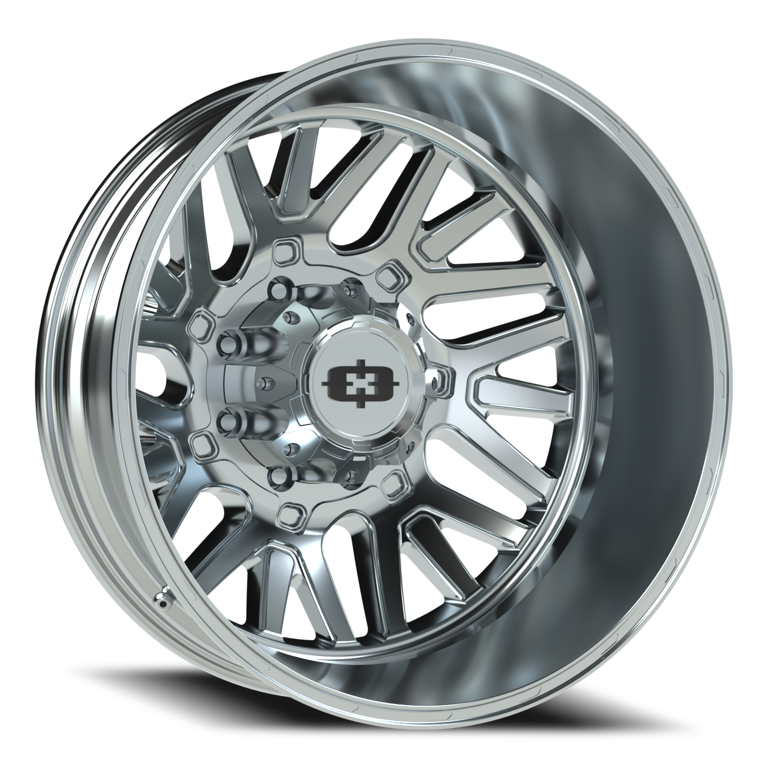 Vision Frnt 24X8.25 Chrome Wheel