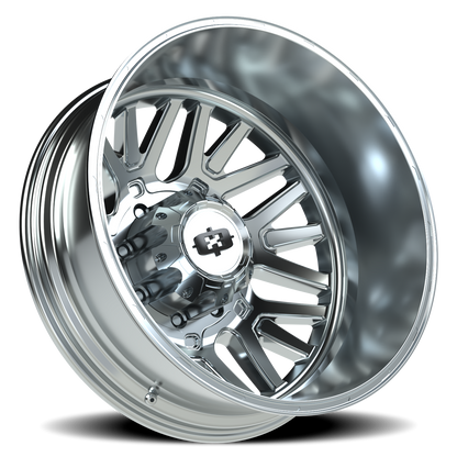 Vision Frnt 24X8.25 Chrome Wheel