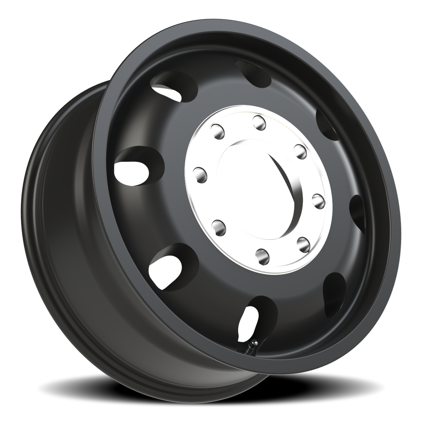 Vision Rear 20X8.25 Satin Black Wheel
