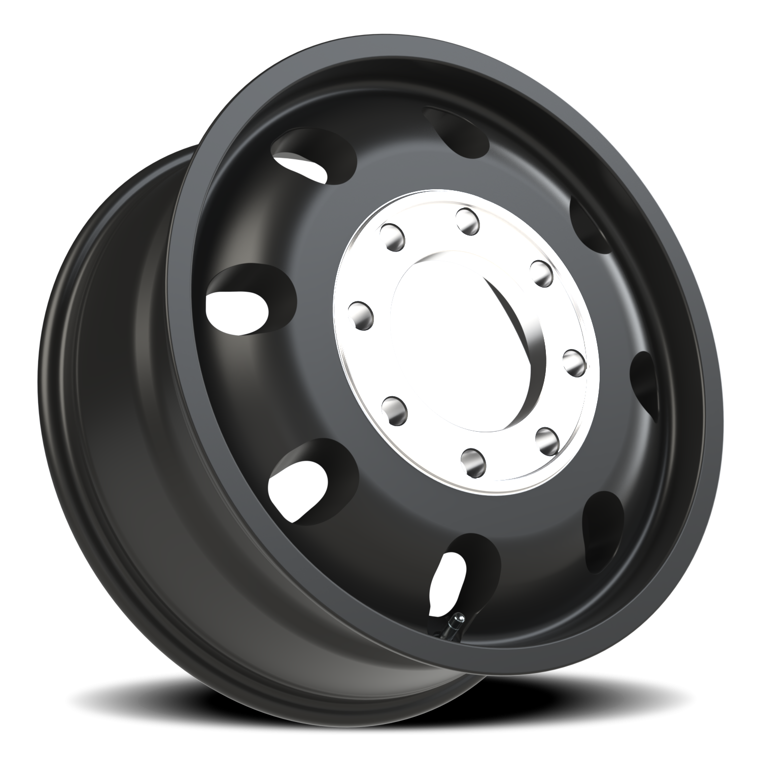Vision Rear 20X8.25 Satin Black Wheel