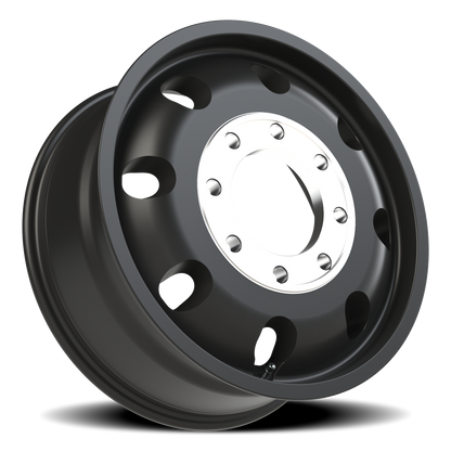 Vision Rear 20X8.25 Satin Black Wheel