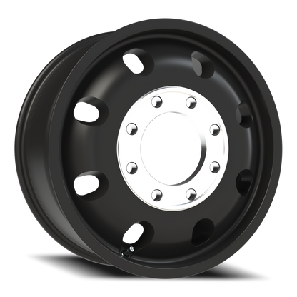 Vision Frnt 20X8.25 Satin Black Wheel