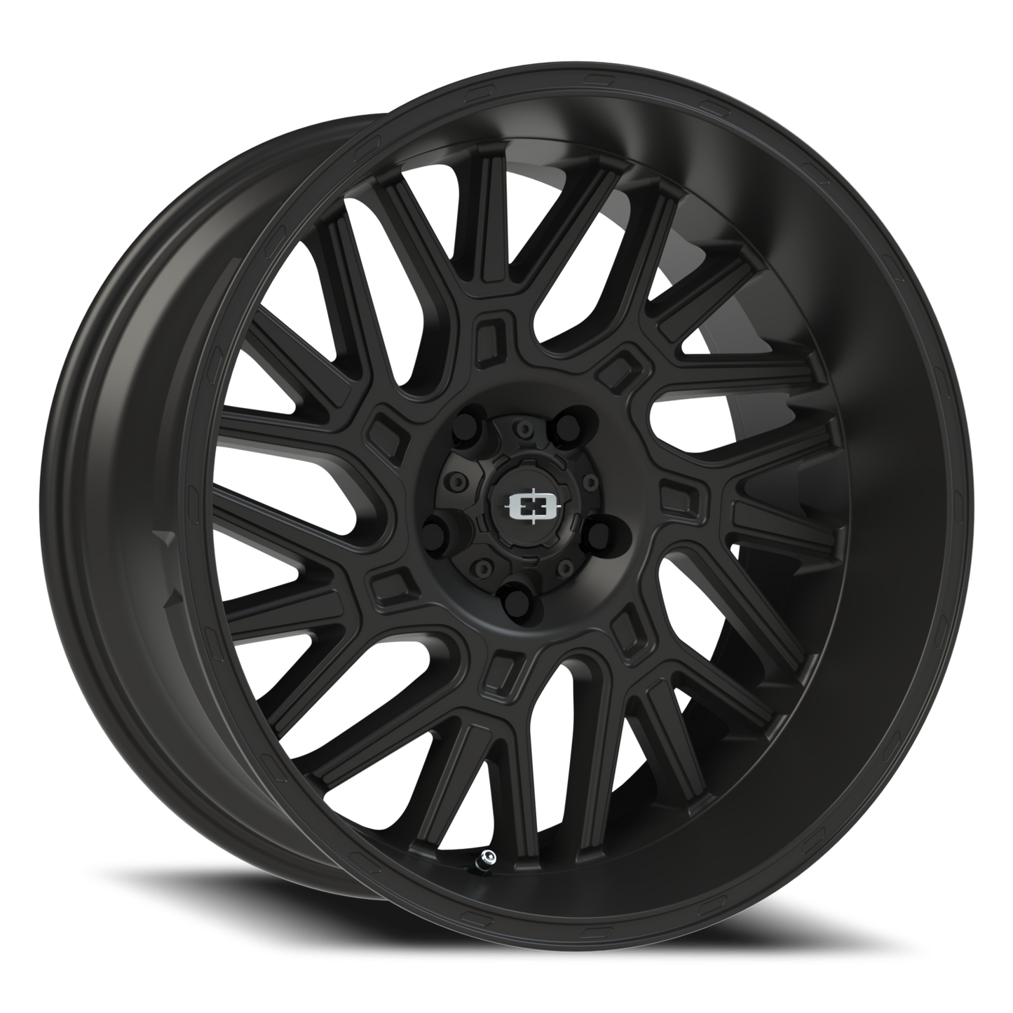 Vision Brawl 20X10 Satin Black Wheel