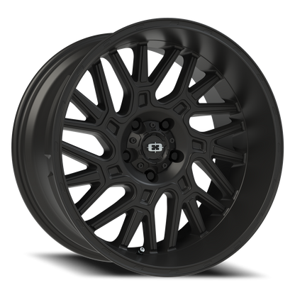 Vision Brawl 20X10 Satin Black Wheel