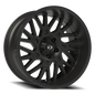 Vision Brawl 20X10 Satin Black Wheel
