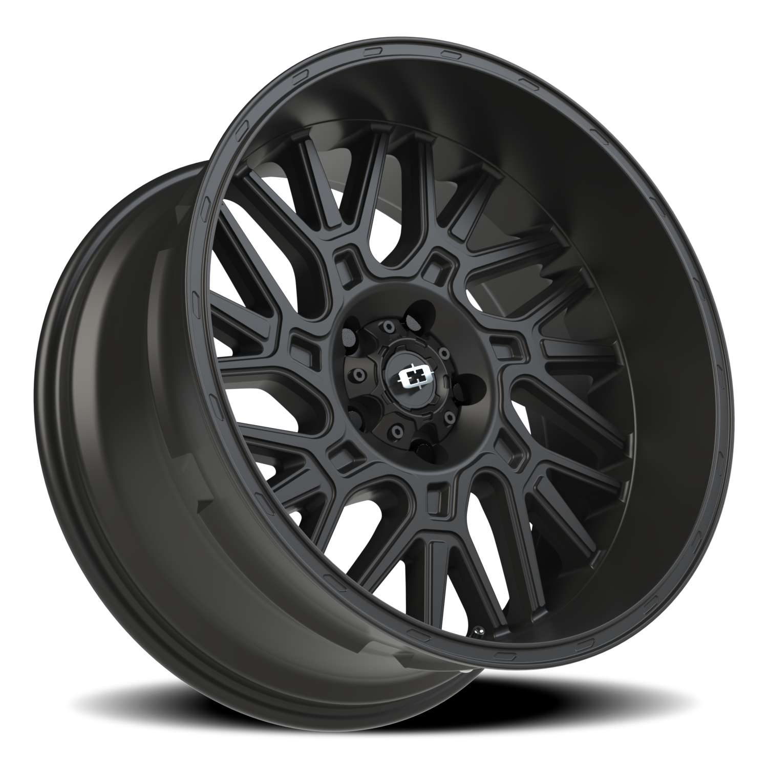 Vision Brawl 20X10 Satin Black Wheel