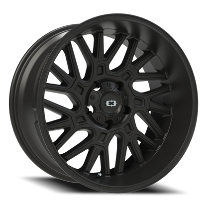 Vision Brawl 20X10 Satin Black Wheel