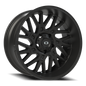 Vision Brawl 20X10 Satin Black Wheel