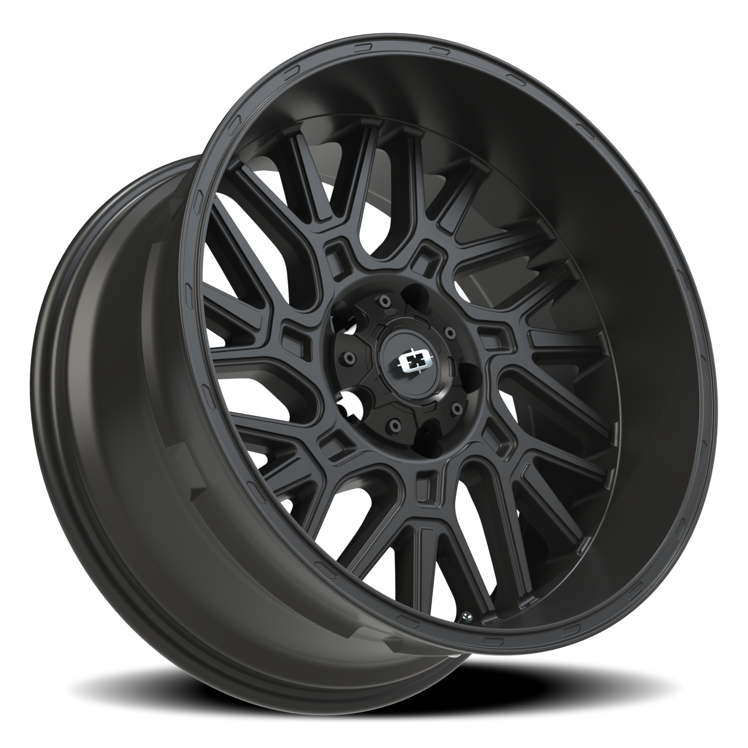 Vision Brawl 20X10 Satin Black Wheel