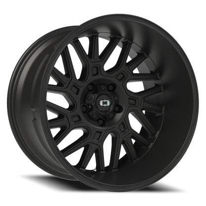 Vision Brawl 20X12 Satin Black Wheel