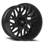 Vision Brawl 20X12 Satin Black Wheel