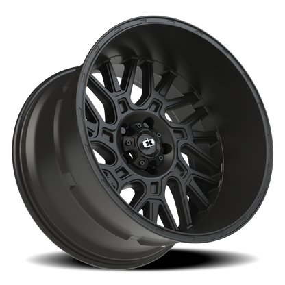 Vision Brawl 20X12 Satin Black Wheel