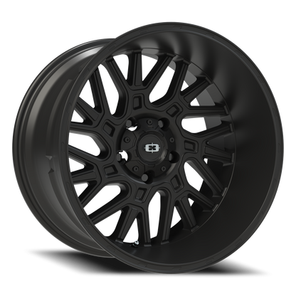 Vision Brawl 20X12 Satin Black Wheel
