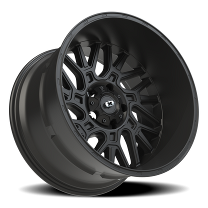 Vision Brawl 20X12 Satin Black Wheel