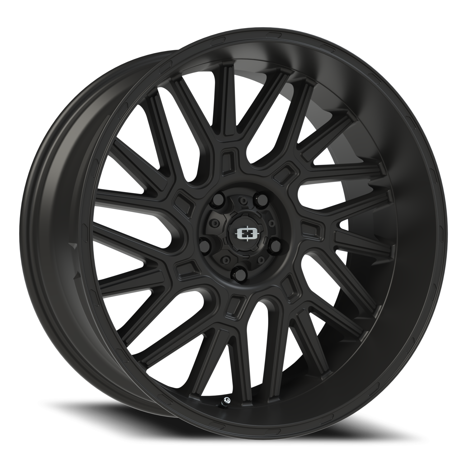 Vision Brawl 22X10 Satin Black Wheel