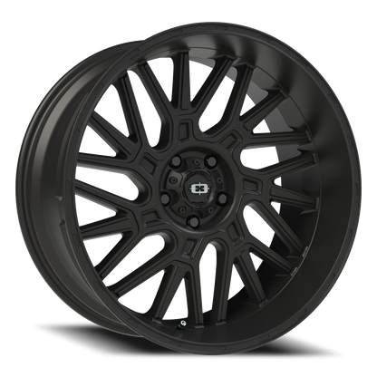 Vision Brawl 22X10 Satin Black Wheel