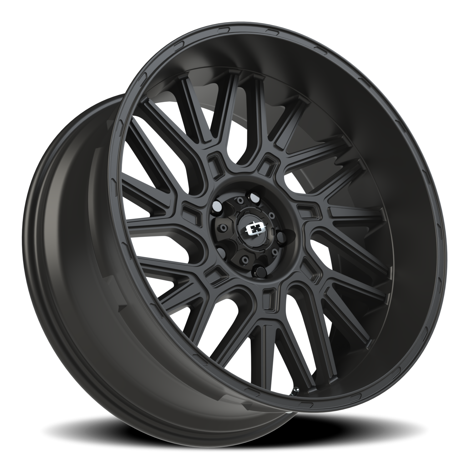 Vision Brawl 22X10 Satin Black Wheel