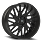 Vision Brawl 22X10 Satin Black Wheel