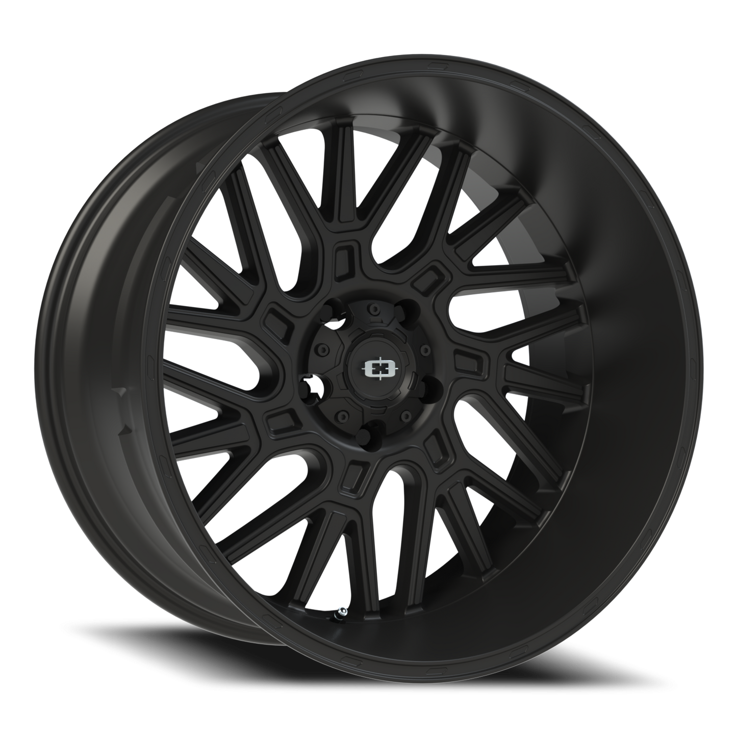 Vision Brawl 22X12 Satin Black Wheel