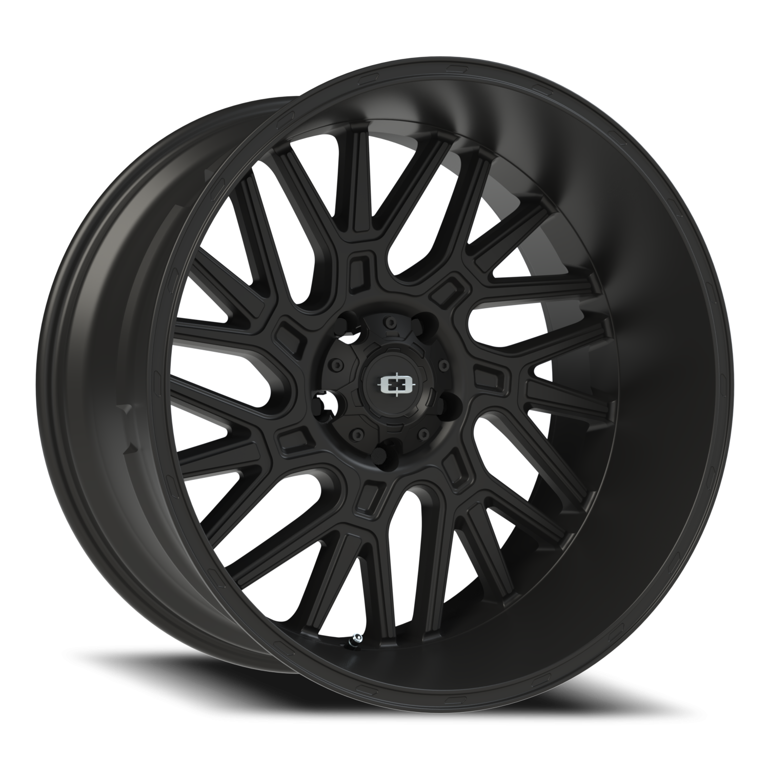 Vision Brawl 22X12 Satin Black Wheel