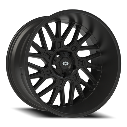 Vision Brawl 22X12 Satin Black Wheel