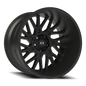 Vision Brawl 22X14 Satin Black Wheel