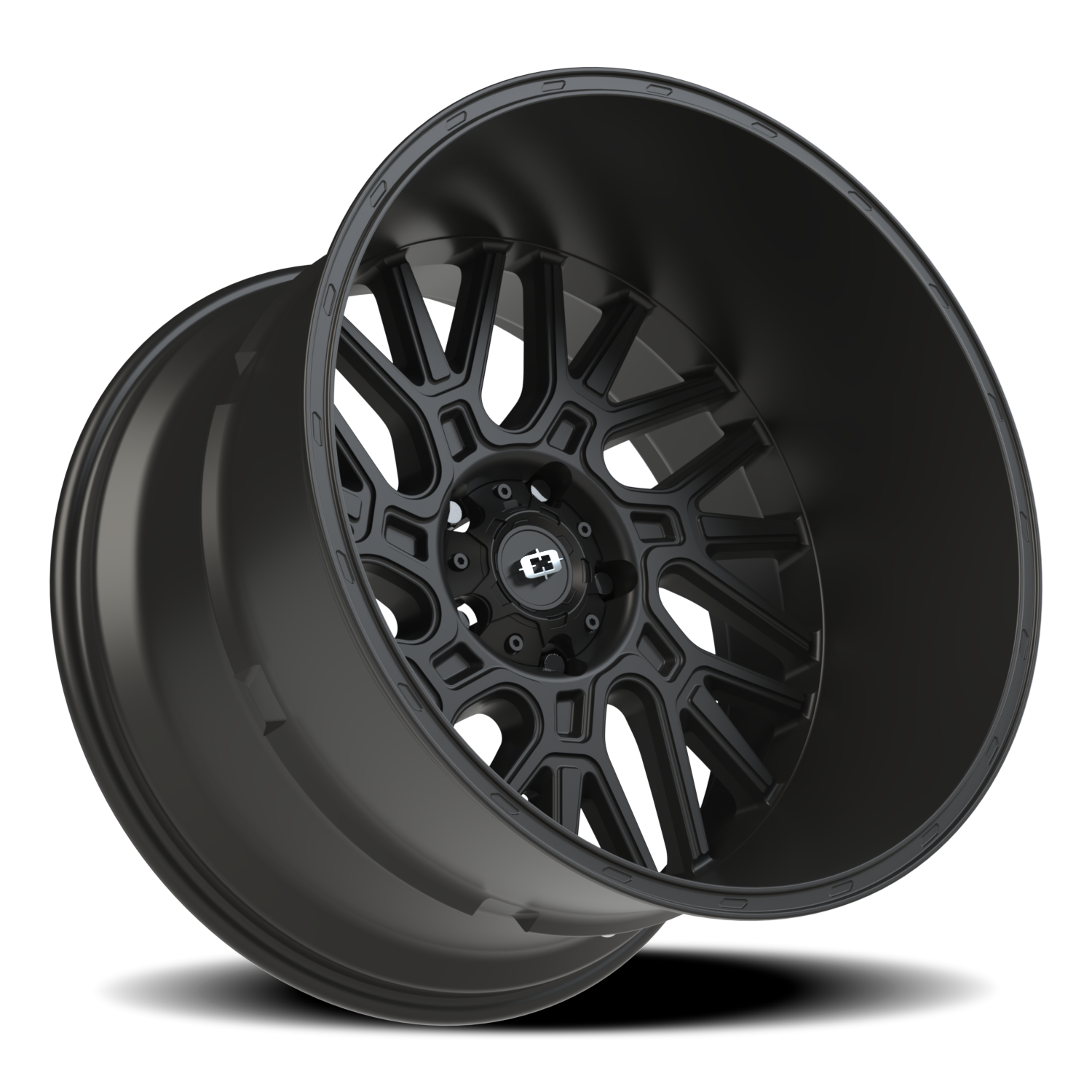 Vision Brawl 22X14 Satin Black Wheel