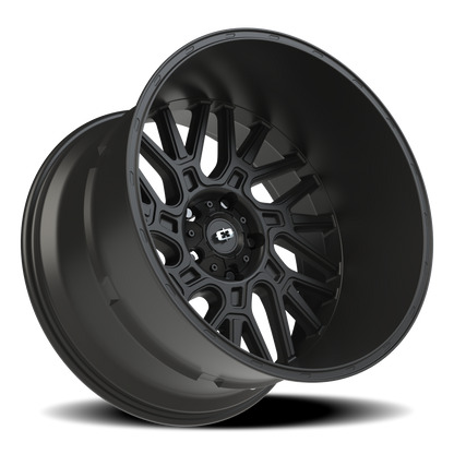 Vision Brawl 22X14 Satin Black Wheel