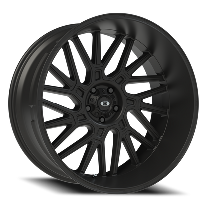 Vision Brawl 24X12 Satin Black Wheel
