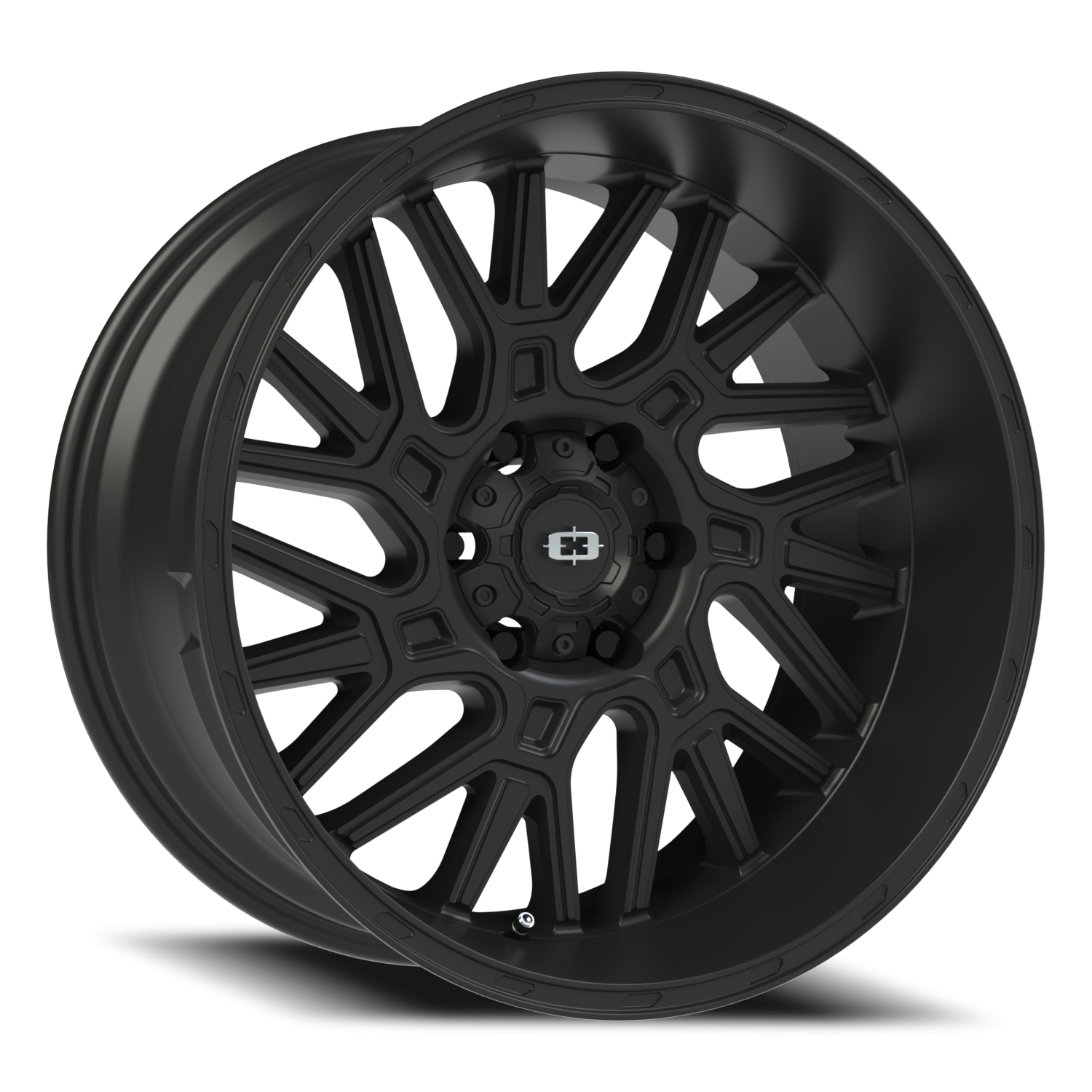 Vision Brawl 20X10 Satin Black Wheel