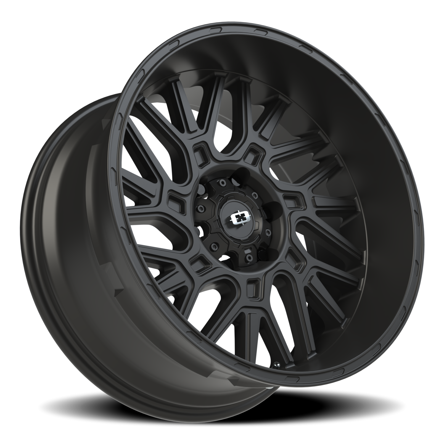 Vision Brawl 20X10 Satin Black Wheel