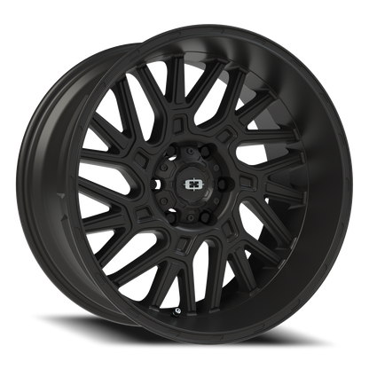 Vision Brawl 20X10 Satin Black Wheel
