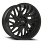 Vision Brawl 20X10 Satin Black Wheel