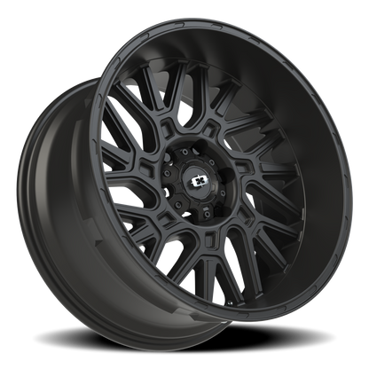 Vision Brawl 20X10 Satin Black Wheel