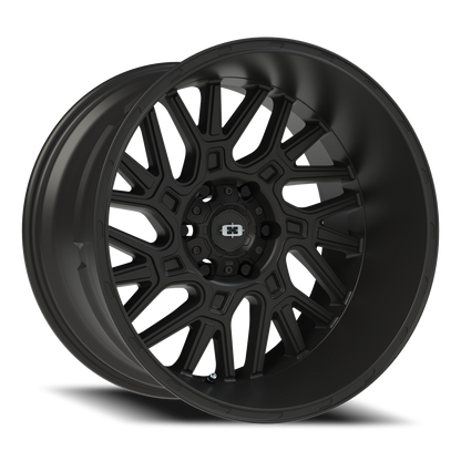 Vision Brawl 20X12 Satin Black Wheel