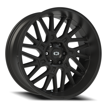 Vision Brawl 22X10 Satin Black Wheel