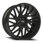 Vision Brawl 22X10 Satin Black Wheel
