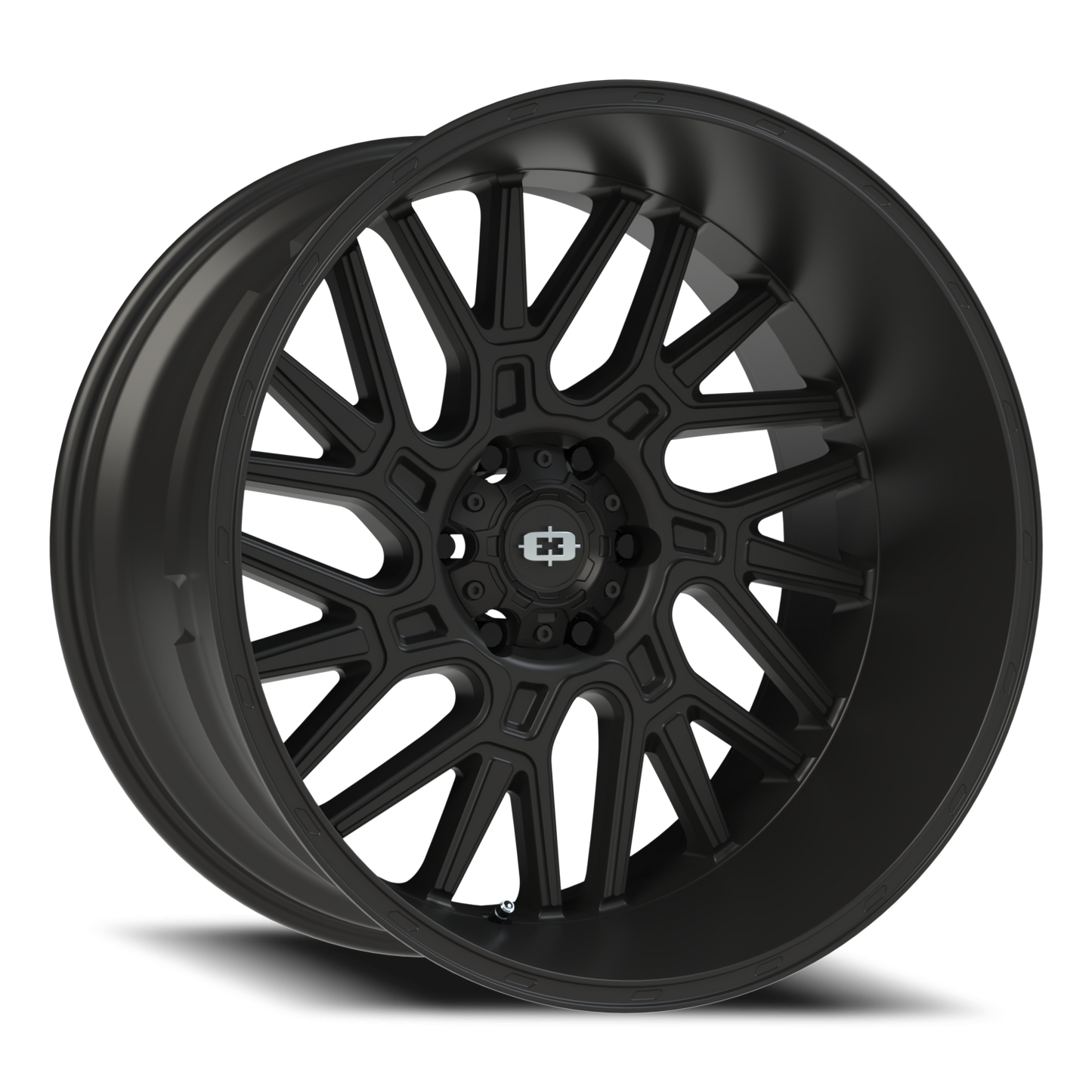 Vision Brawl 22X12 Satin Black Wheel