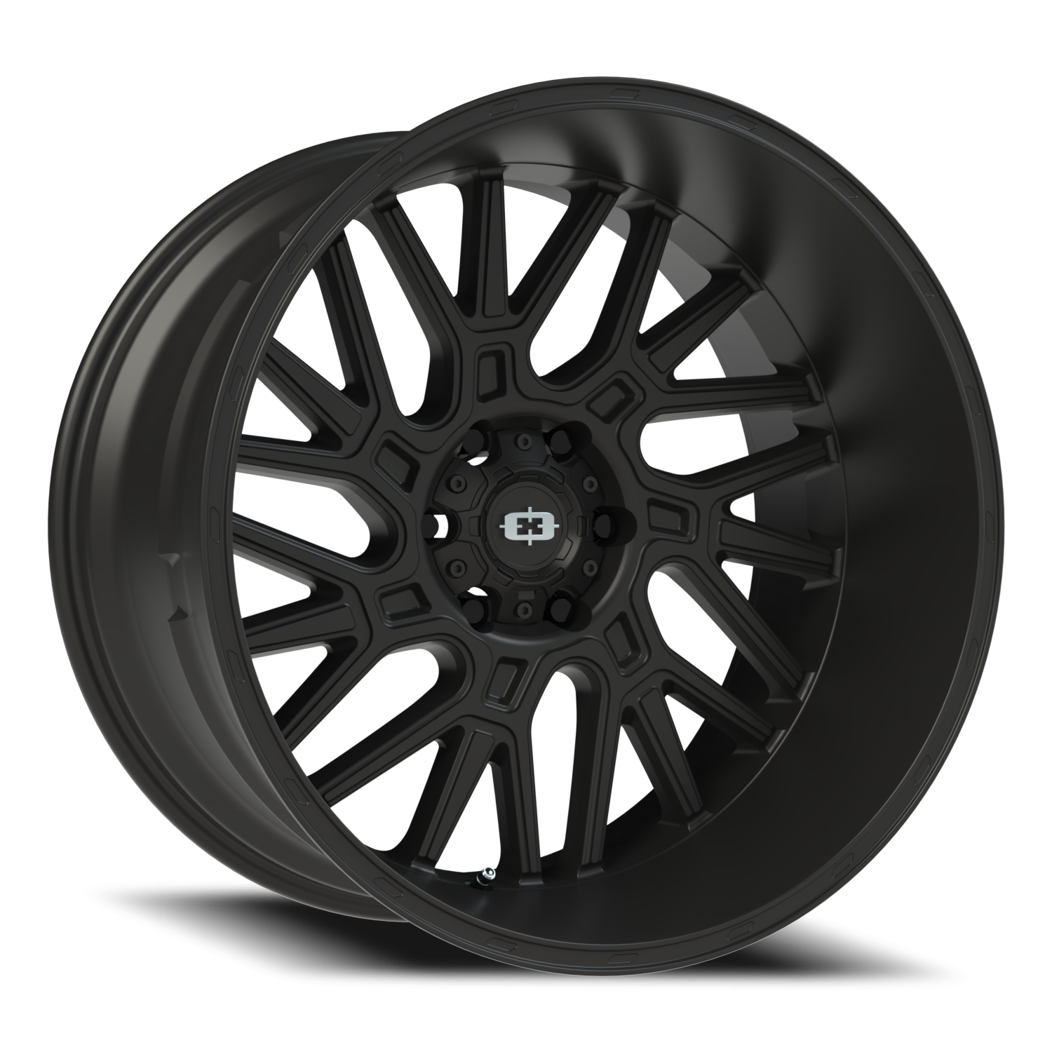Vision Brawl 22X12 Satin Black Wheel