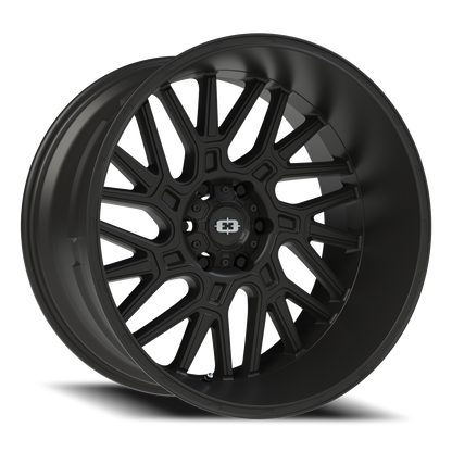 Vision Brawl 22X12 Satin Black Wheel
