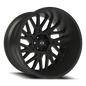 Vision Brawl 22X14 Satin Black Wheel