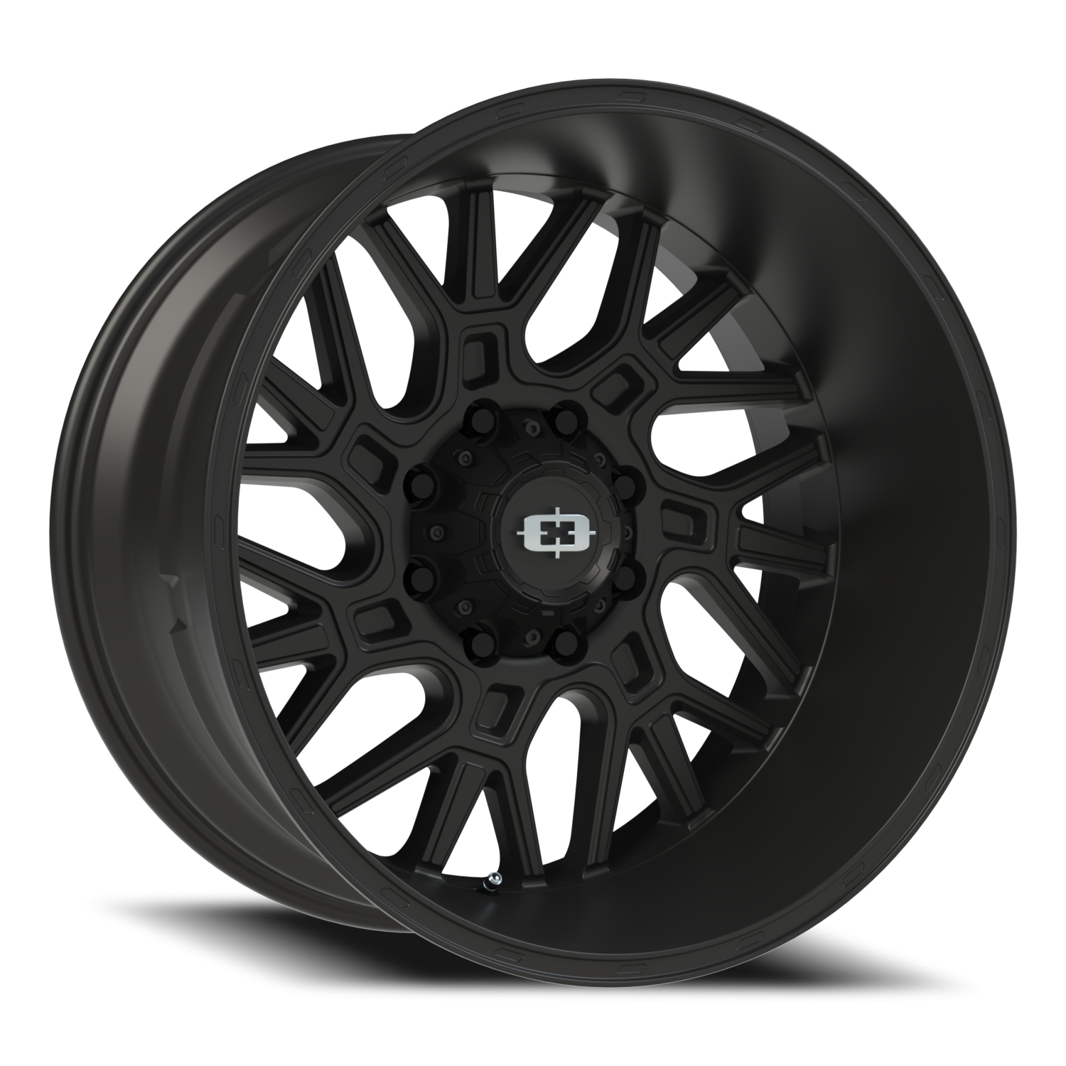 Vision Brawl 20X12 Satin Black Wheel