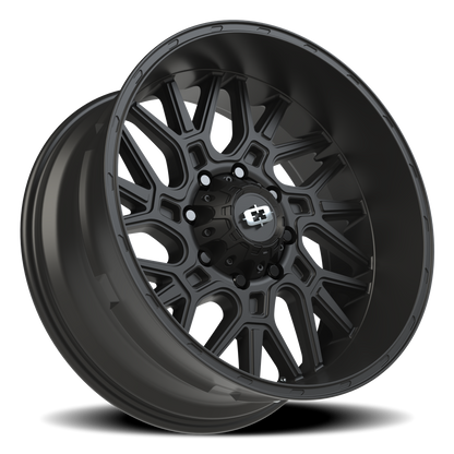 Vision Brawl 22X10 Satin Black Wheel
