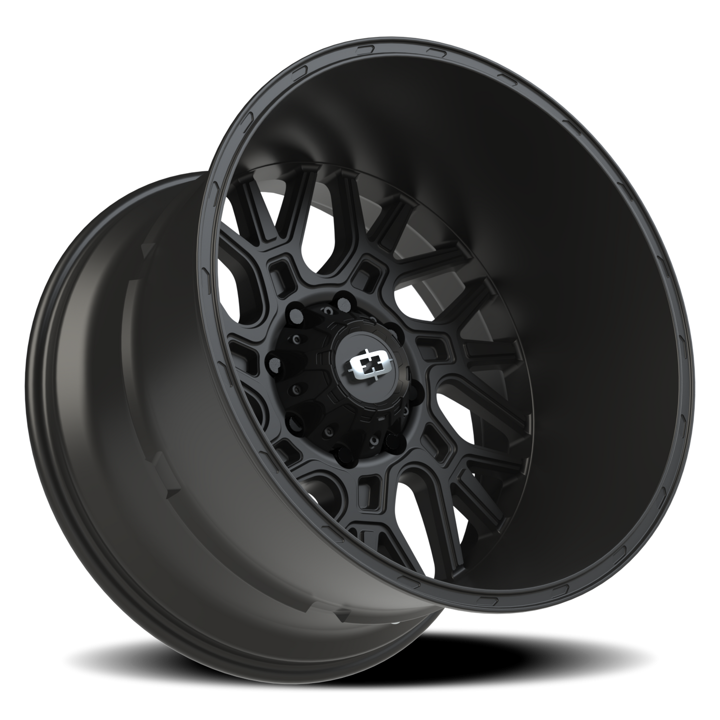 Vision Brawl 22X14 Satin Black Wheel