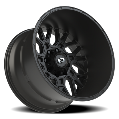 Vision Brawl 22X14 Satin Black Wheel