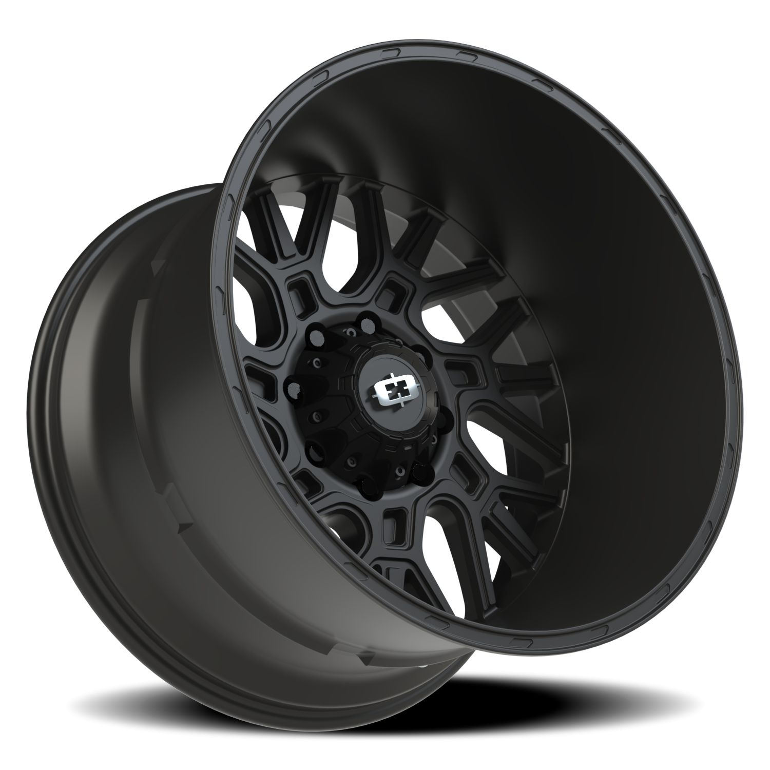 Vision Brawl 22X14 Satin Black Wheel