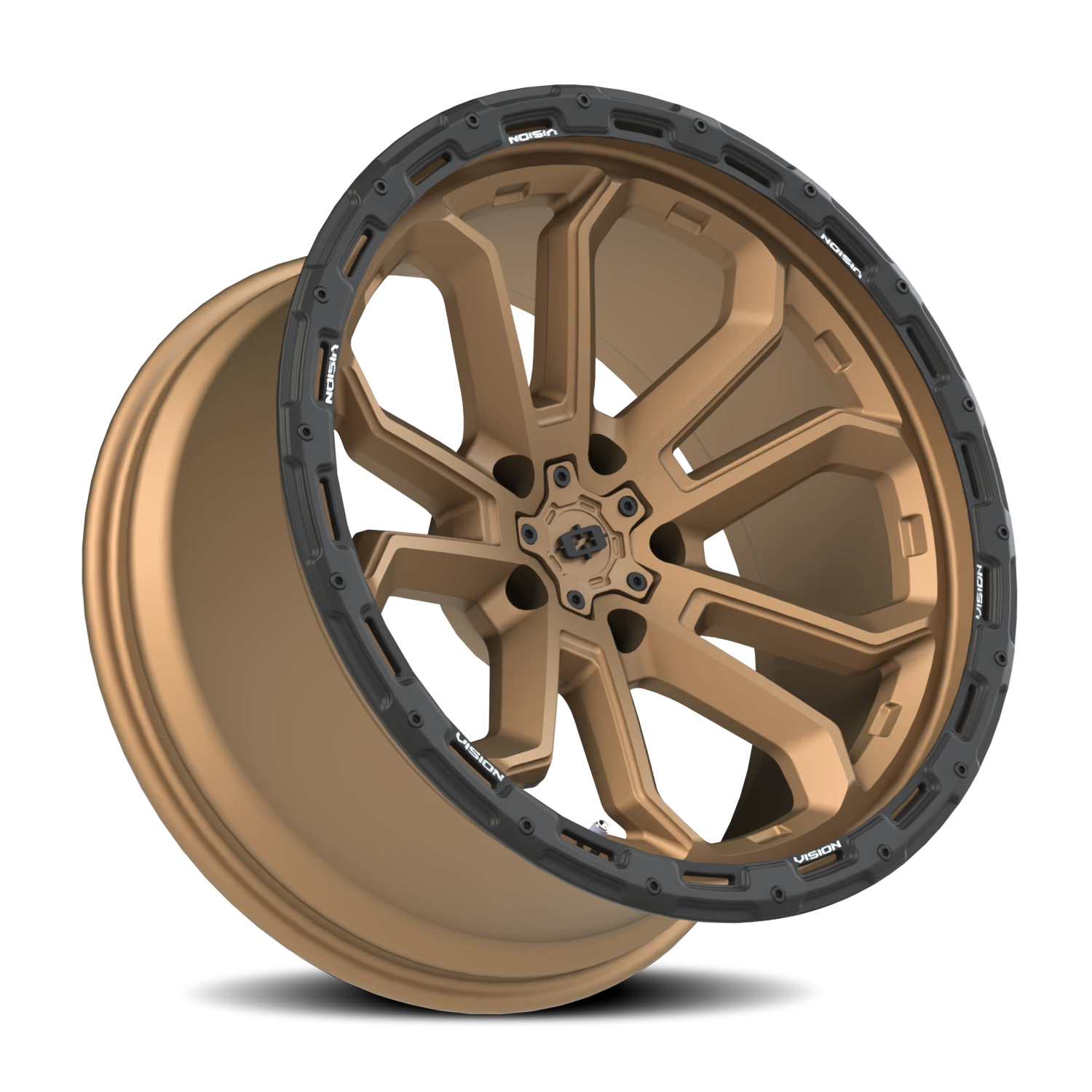 Vision Korupt 20X10 Satin Bronze Wheel